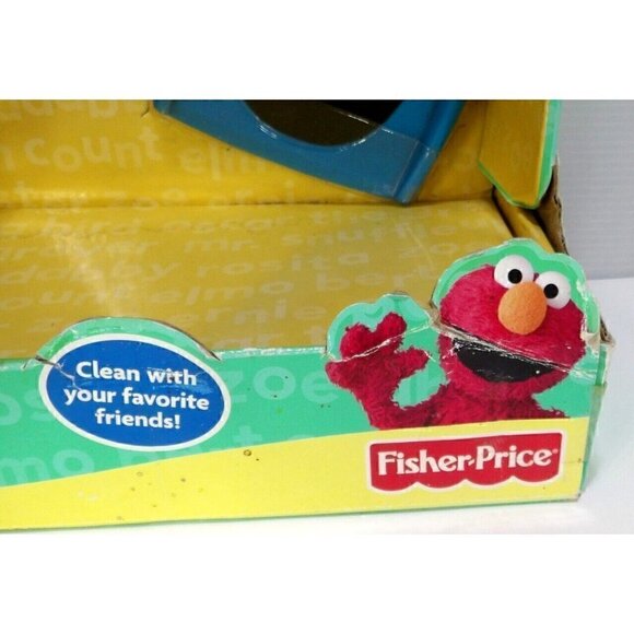 FISHER PRICE 2009 Sesame Street Happy Helpers Clean Up Friends NEW, BOX DAMAGED - Picture 5 of 5